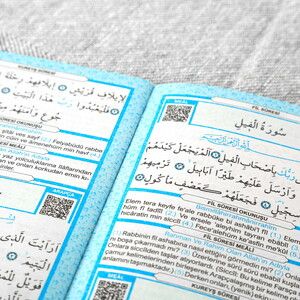  Hediyelik Yasin Kitabı 10 Adet  Çanta Boy) 80 Sayfa, 99'lu Kokulu Tesbih ve Tül Süslemeli Ekonomik Mevlid Paketi-Kardelen