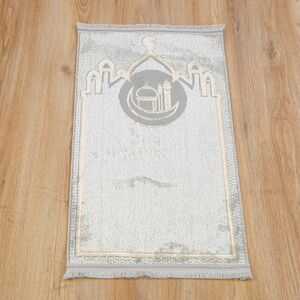 Kalın Halı Çoçuk Seccadesi- Füme(39*74 cm)- Dimeşk