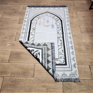  Kandilli Model Dokuma Seccade 69*115 200 Gr - Krem - Suphi