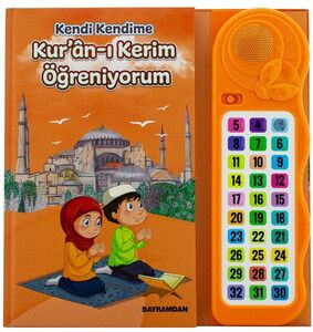 Kendi Kendime 10 Saat’de Kuran Öğreniyorum Sesli Cihazlı Kitap Turuncu