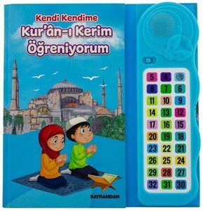 Kendi Kendime 10 Saat’de Kuran Öğreniyorum Sesli Cihazlı Kitap Mavi