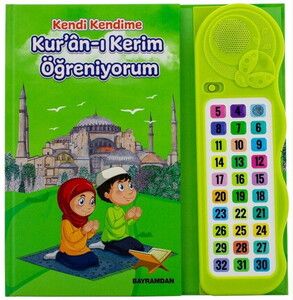 Kendi Kendime 10 Saat’de Kuran Öğreniyorum Sesli Cihazlı Kitap Yeşil