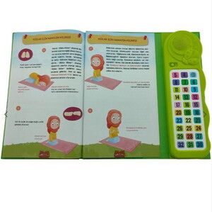  Kendi Kendime 10 Saat’de Kuran Öğreniyorum Sesli Cihazlı Kitap Yeşil