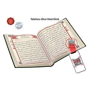  Kuranı Kerim Bilgisayar Hatlı Orta Boy  ( 17 x 24cm, 1085gr)-Yeşil