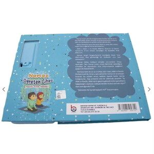  Namaz Öğreten Cihaz Resimli Kitap Seti Mavi -64 Sayfa