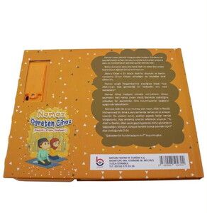  Namaz Öğreten Cihaz Resimli Kitap Seti Turuncu-64 Sayfa
