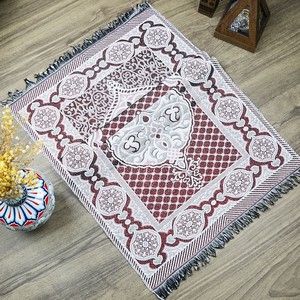  Seccade Süper Simli Broker Bordo 68x110 cm - 170 gr