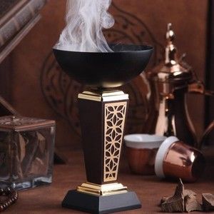 Semerkant - Lüks Ahşap Metalli Tütsülük & Buhurdanlık Incense and Censer bakhoor