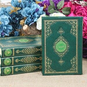 Sesli Kur'an-ı Kerim Mühürlü (Çanta Boy12x16) Yeşil