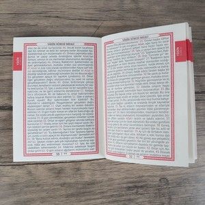  Yasin Kitabı 10 Adet Çanta Boy(12x16 80 Sayfa) İsme Özel Etiketli Mevlüt İçin-Beyaz