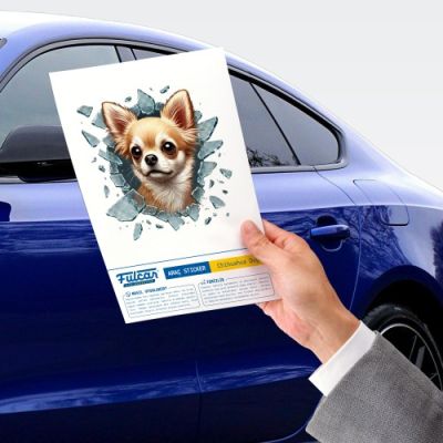  Fulcar Chiuahua Araç Stickerı