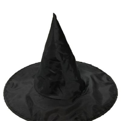Halloween Siyah Cadı Şapkası