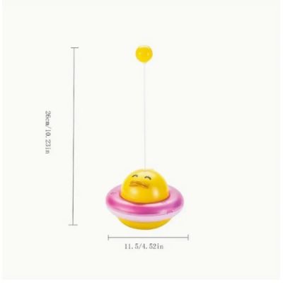  UFO Şekilli Ördek Kedi Oyuncağı