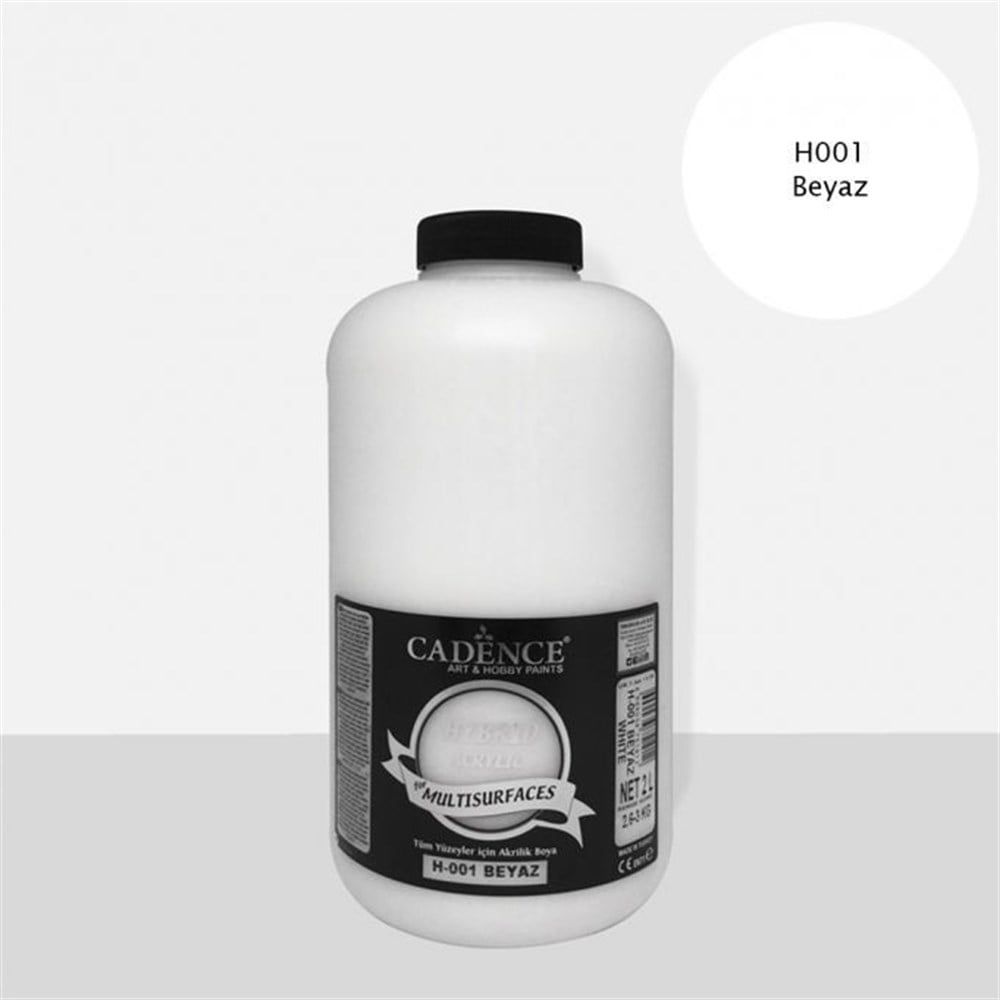 Cadence Akrilik Boya 2 Litre Beyaz