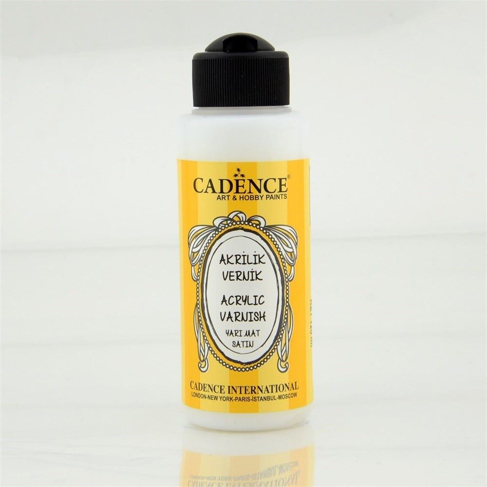 Cadence Akrilik Vernik Yarı Mat(Satin) 120 ml