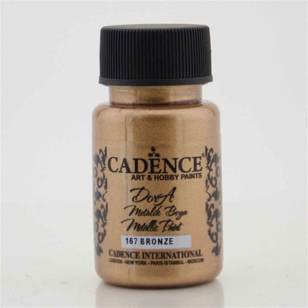  Cadence Dora Metalik Boya 50ml 167 Bronze