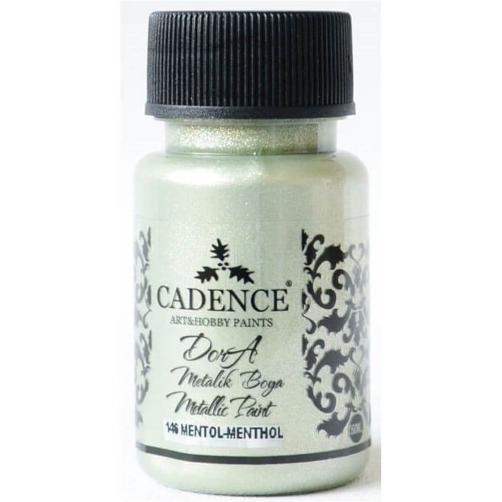 Cadence Dora Metalik Boya 50ml 146 Mentol