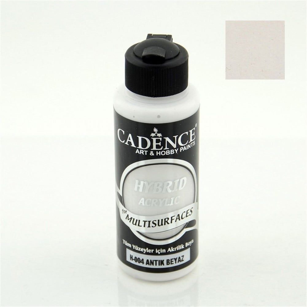  Cadence Hybrid Multisurface Akrilik Boya 120 ml H004 Antik Beyaz