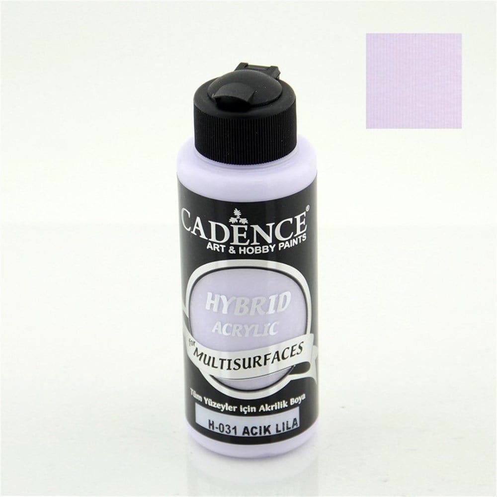 Cadence Hybrid Multisurface Akrilik Boya 120 ml H031 Açık Lila