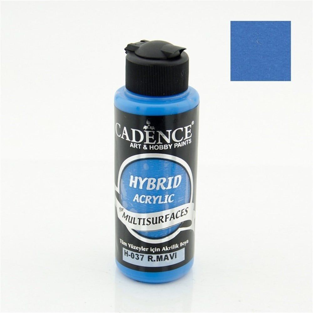 Cadence Hybrid Multisurface Akrilik Boya 120 ml H037 R. Mavi