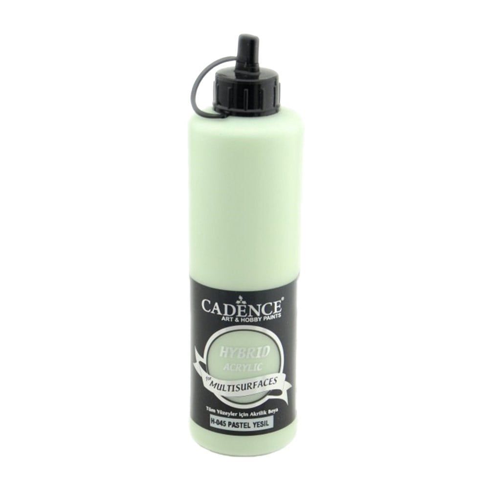 Cadence Hybrid Multisurface Akrilik Boya 500 ml H045 Pastel Yeşil