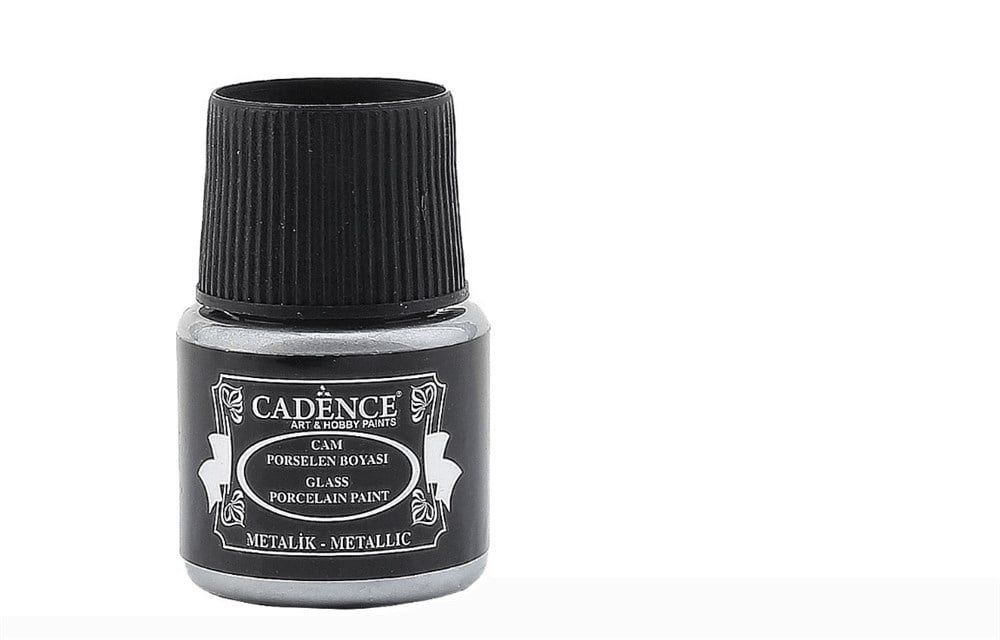  Cadence Opak Cam Boyası 45 ml 71 Gümüş