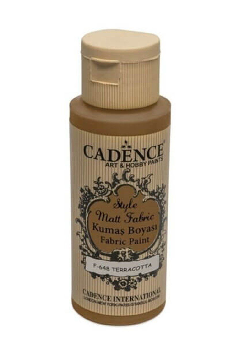 Cadence Style Matt Kumaş Boyası 59 ml 648 Terracotta