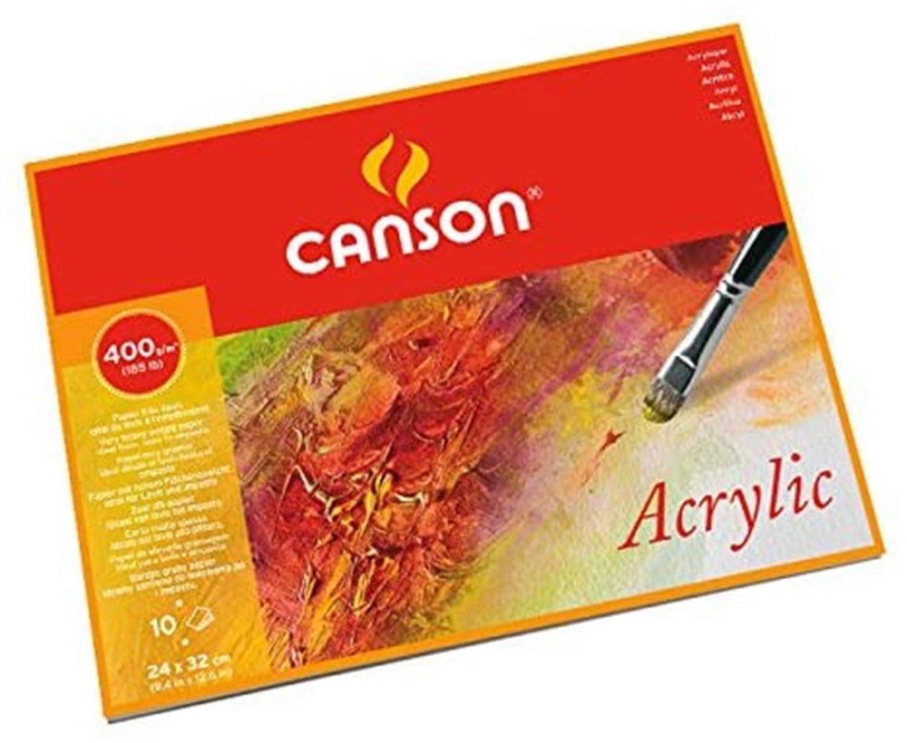  Canson Akrilik Blok 24x32cm 400gr 10syf