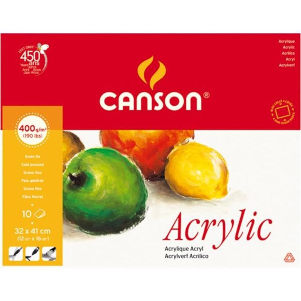 Canson Akrilik Blok 32x41cm 400gr 10syf