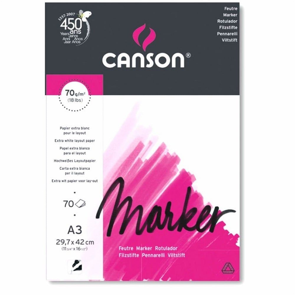  Canson Marker Layout Blok 70 Gr 70 Yaprak A3