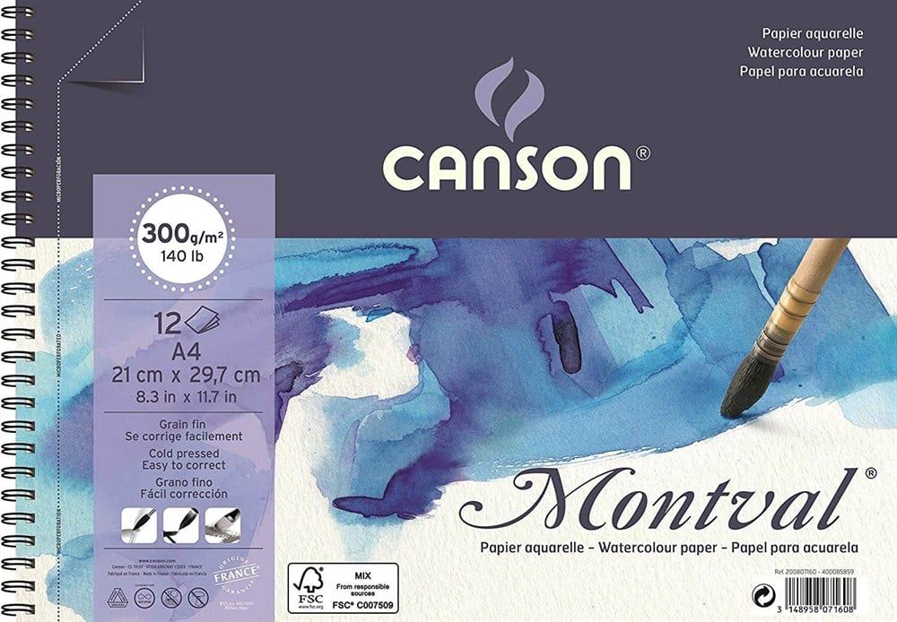  Canson Montval A4 300G Defter