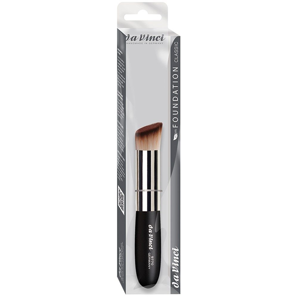 Da Vinci 9770 Seri Classic Foundation Stippling Brush Angled Smotth Synthetic Fibres No:0