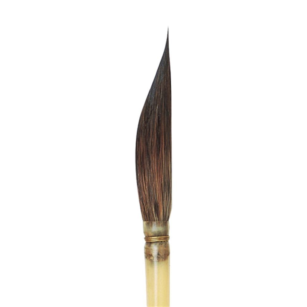 Da Vinci Kazan Sincap Kılı Yan Kesik Kılıç Çini Seramik Porselen Kestirme Fırçası Seri 604 No:2