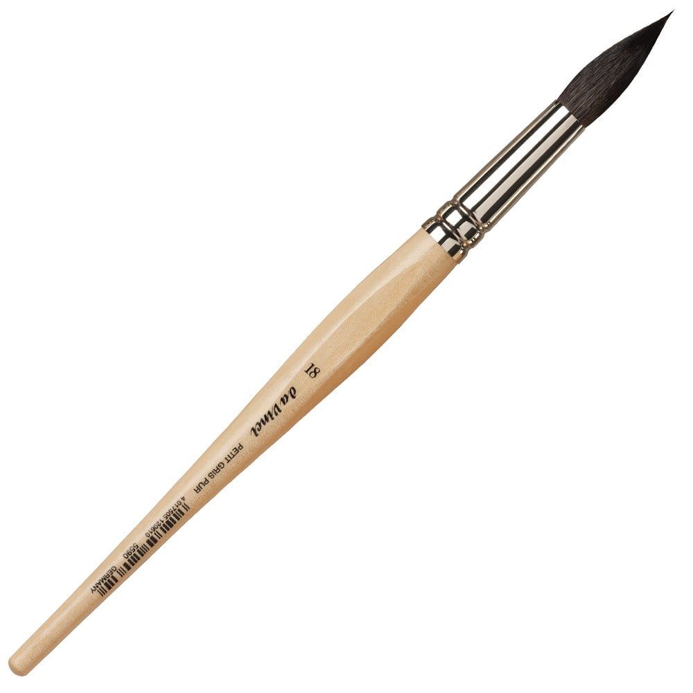 Da Vinci Petit Gris Mix Yuvarlak Sulu Boya Fırçası Seri 5590 No:18