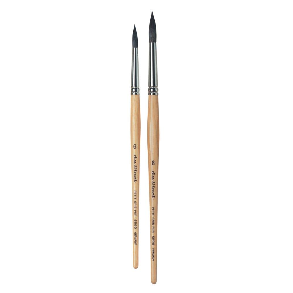  Da Vinci Petit Gris Mix Yuvarlak Sulu Boya Fırçası Seri 5590 No:18