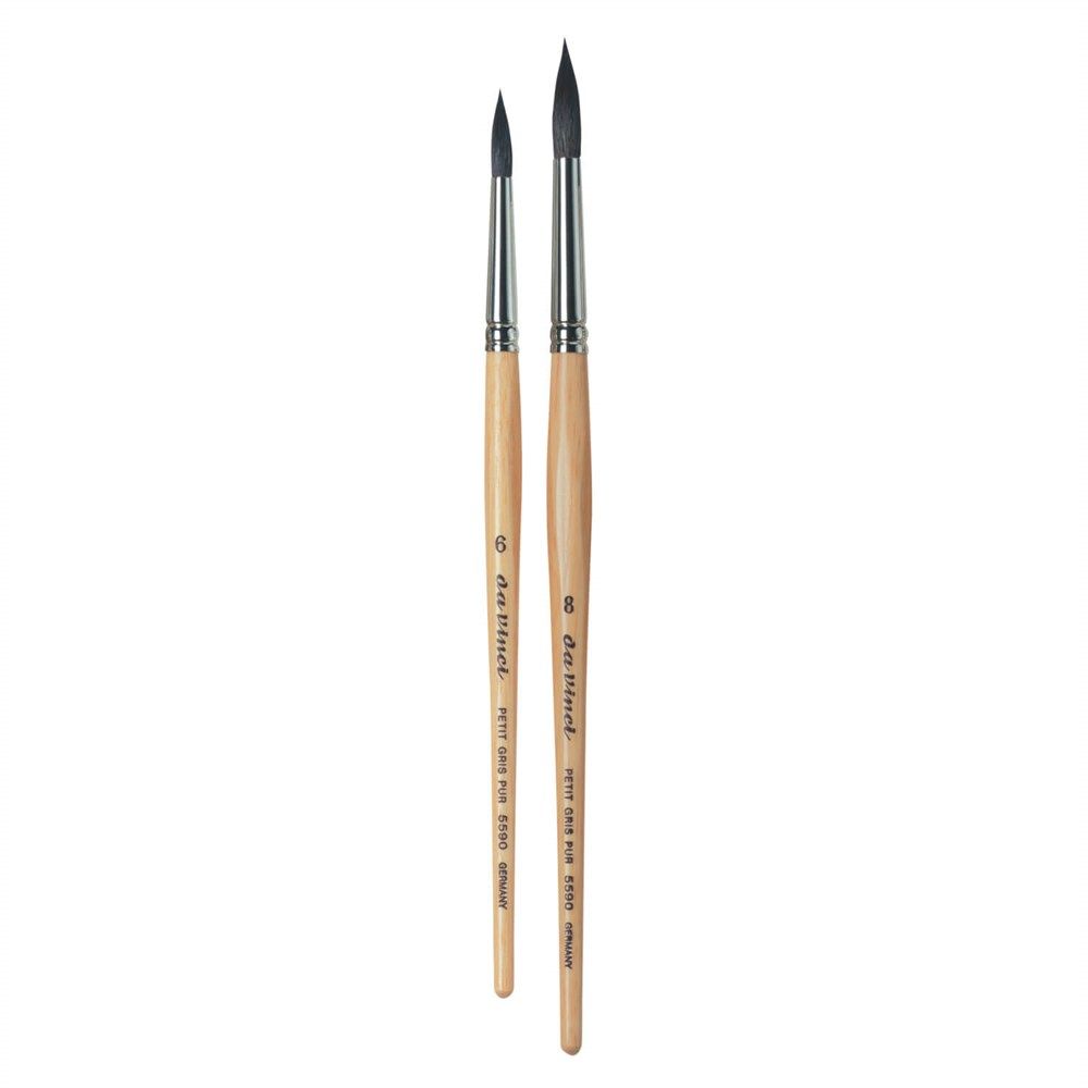  Da Vinci Petit Gris Mix Yuvarlak Sulu Boya Fırçası Seri 5590 No:22