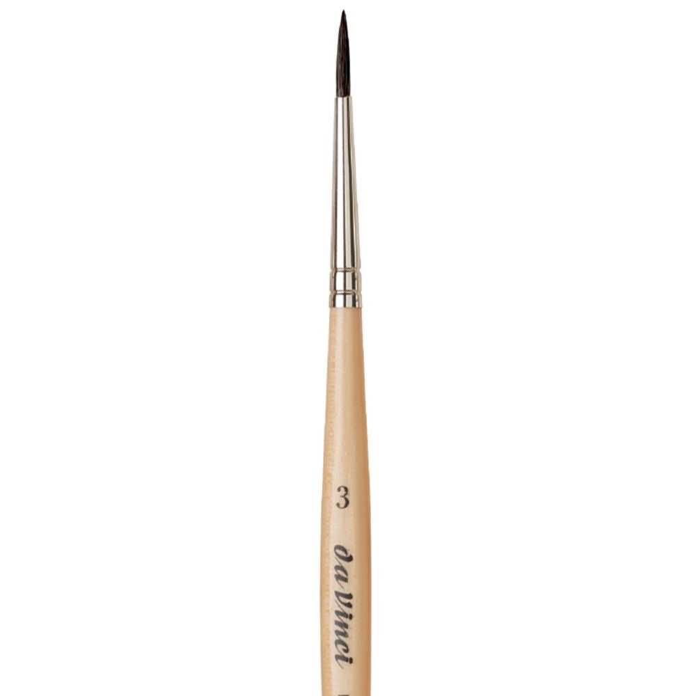  Da Vinci Petit Gris Mix Yuvarlak Sulu Boya Fırçası Seri 5590 No:3