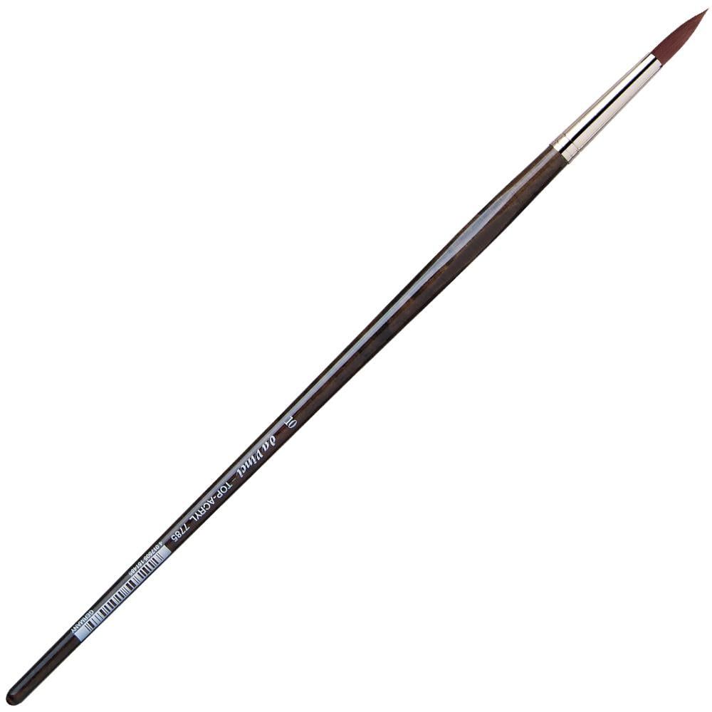 Da Vinci Top Acryl Sentetik Yuvarlak Akrilik Boya Ve Yağlı Boya Fırçası Seri 7785 No:10