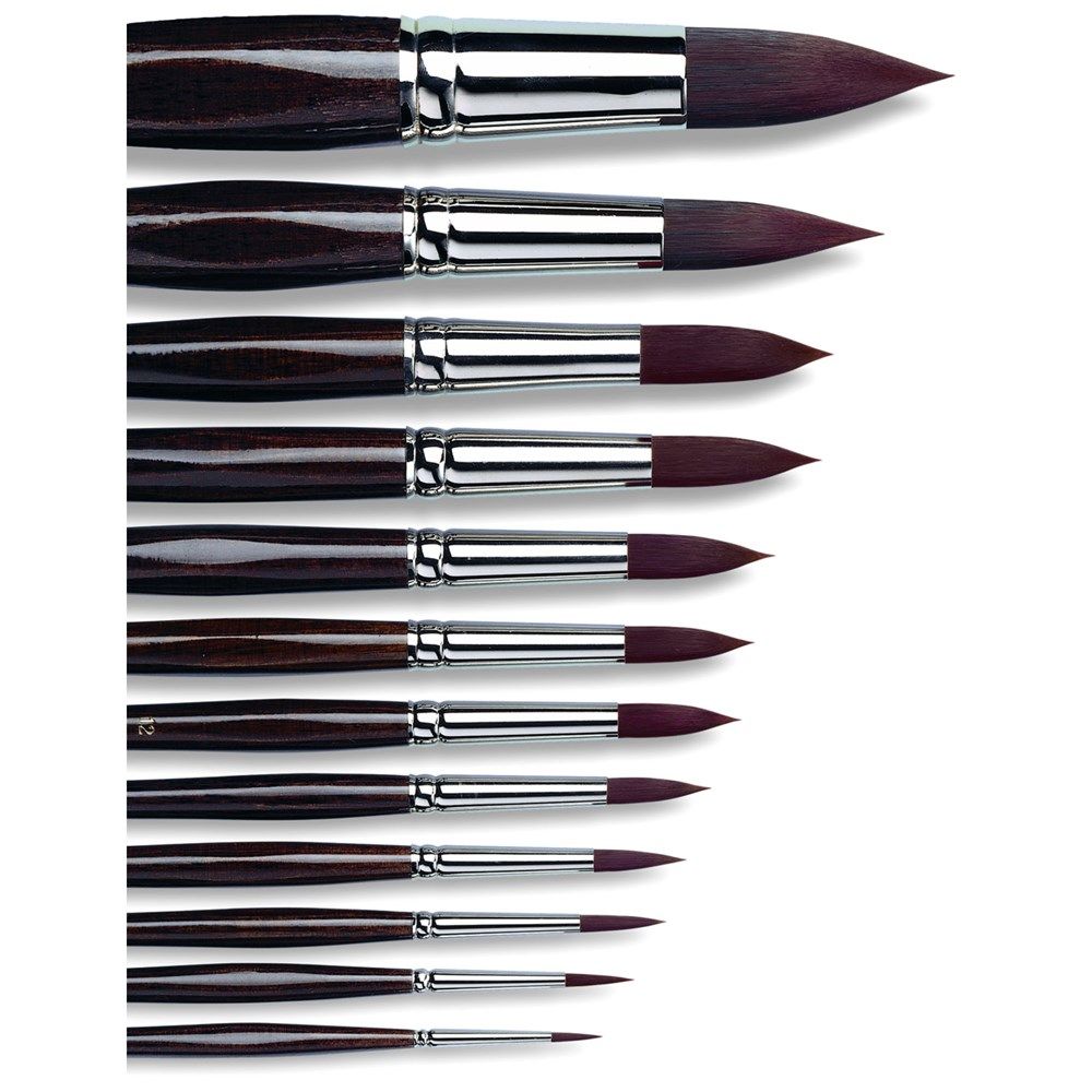  Da Vinci Top Acryl Sentetik Yuvarlak Akrilik Boya Ve Yağlı Boya Fırçası Seri 7785 No:10