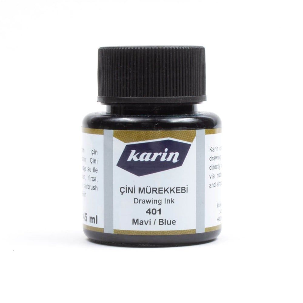  Karin Çini Mürekkebi Mavi 45 ml