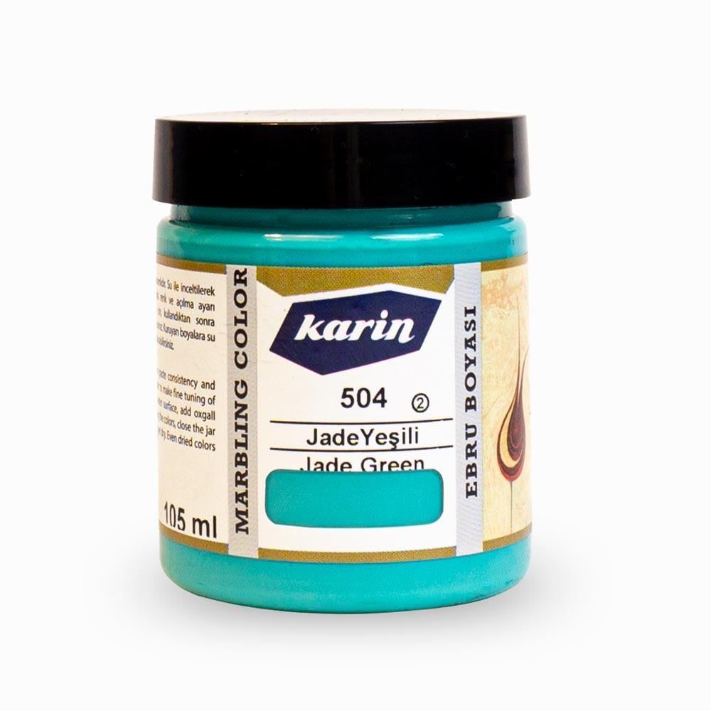 Karin Ebru Boyası 504 Jade Yeşili 105 ml