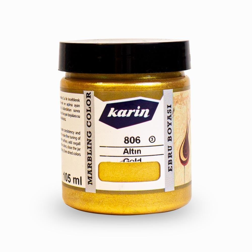 Karin Ebru Boyası 806 Altın 105 ml