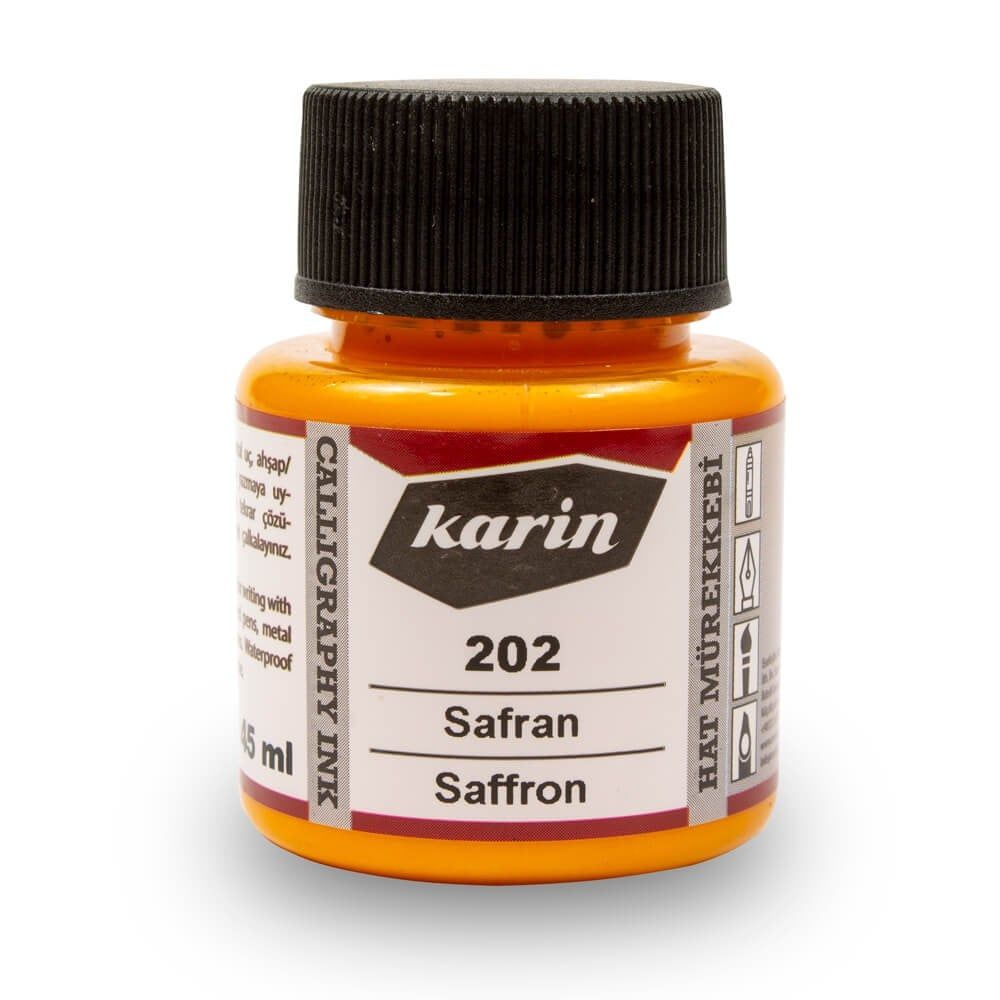  Karin Hat Mürekkebi 202 Safran 45 ml