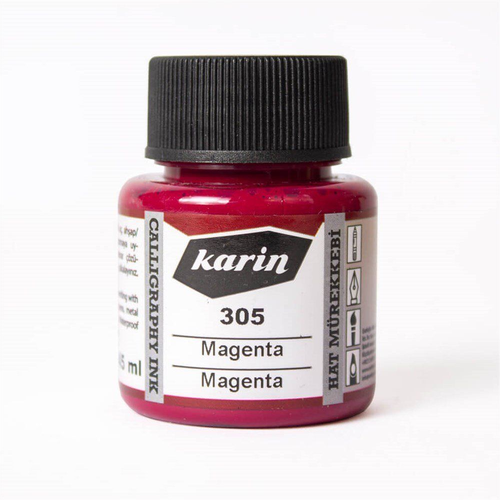  Karin Hat Mürekkebi 305 Magenta 45 ml