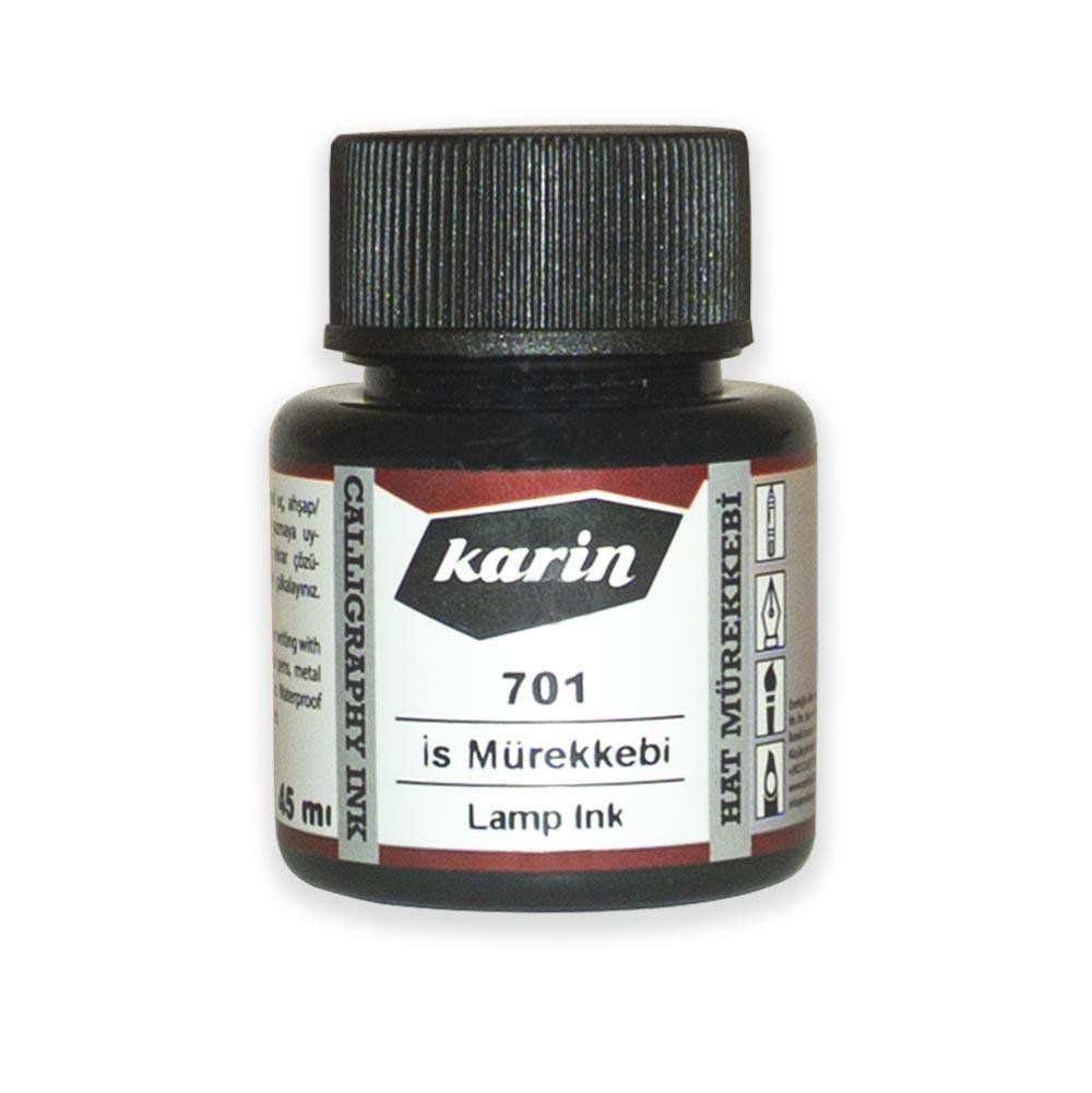  Karin Hat Mürekkebi 701 İs Siyahı 45 ml