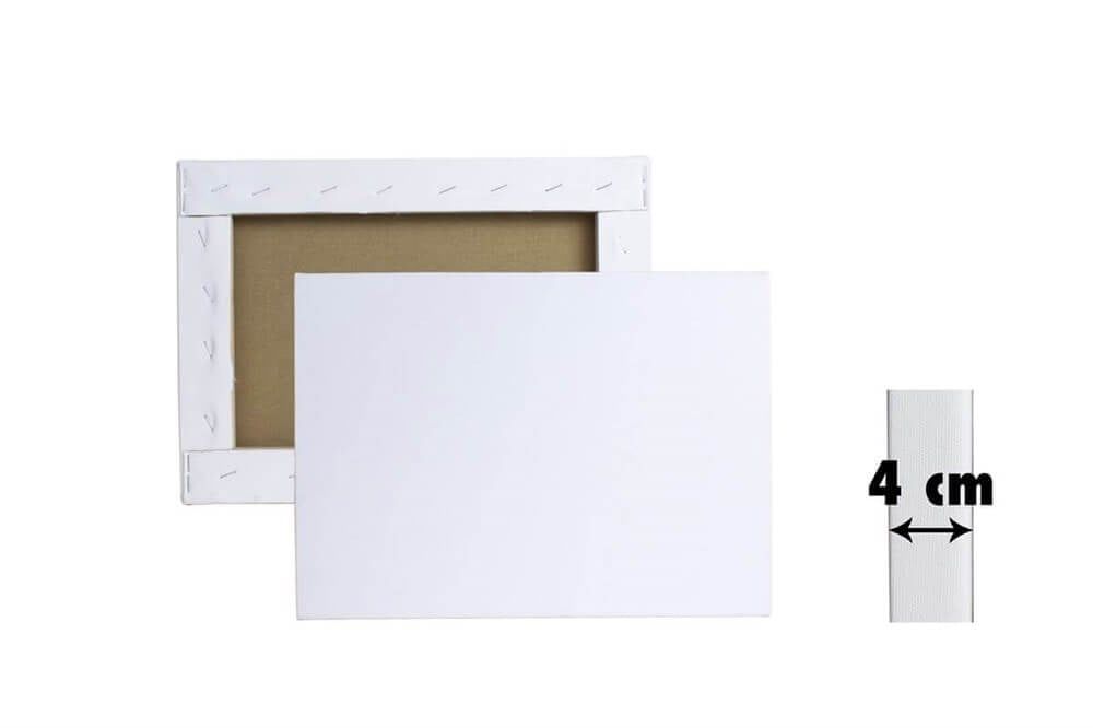 Karin Profesyonel Tuval 4 cm Duble Şase 18x24 cm