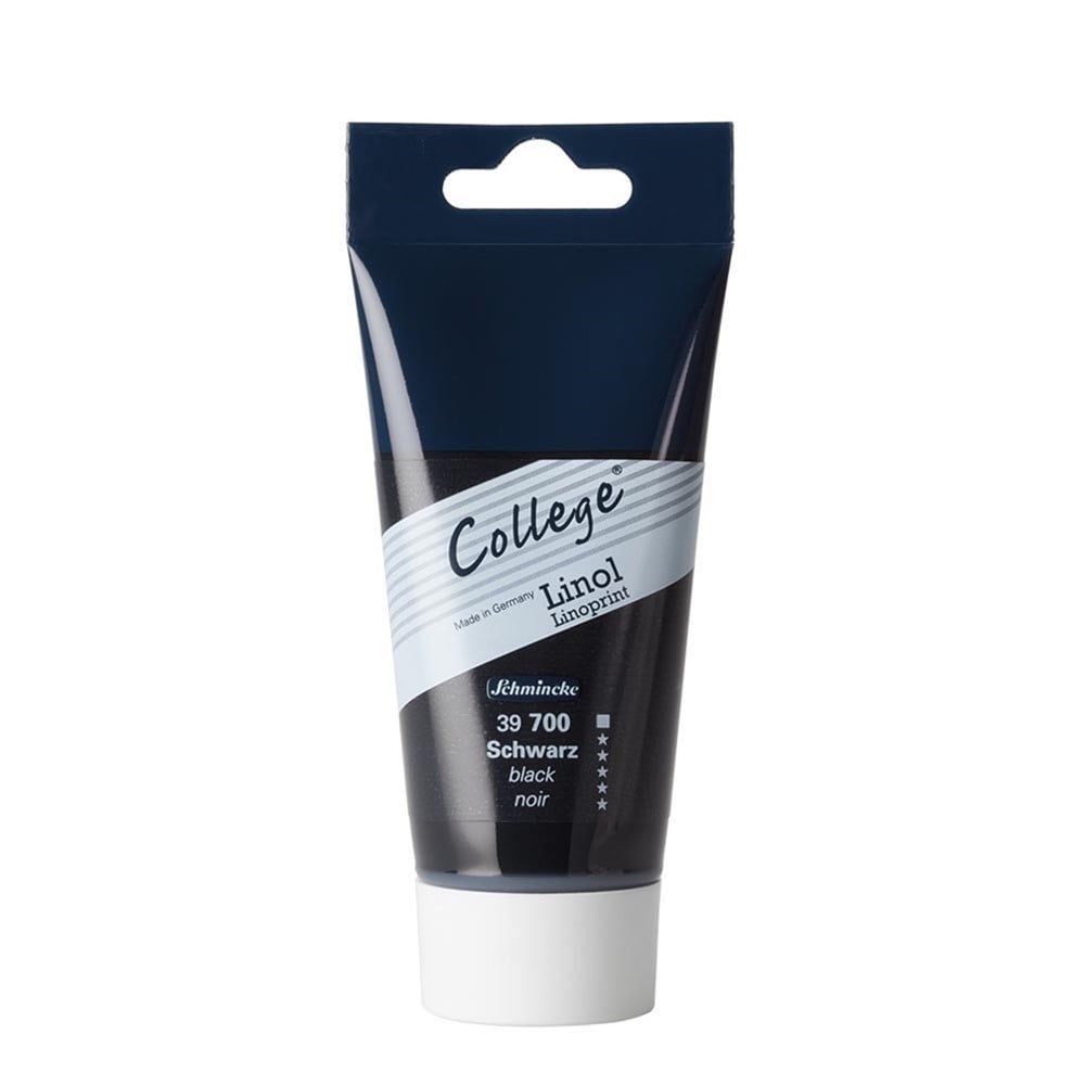 Schmincke College Linol Boyası 75 ml 700 Black