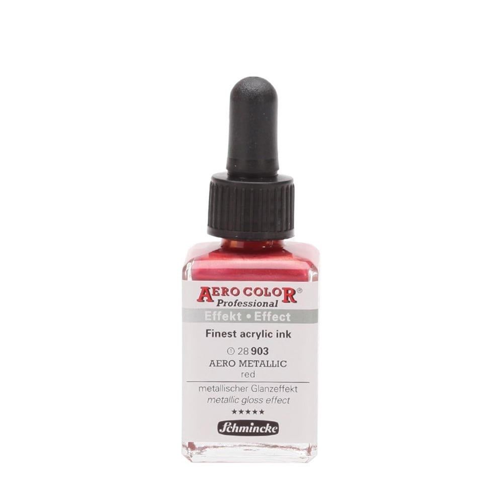  Schmincke Aero Color Akrilik Mürekkep 28 ml 903 Aero Metallic Red