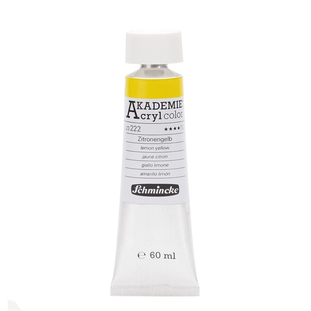 Schmincke Akademie Akrilik Boya 60 ml 222 Lemon Yellow