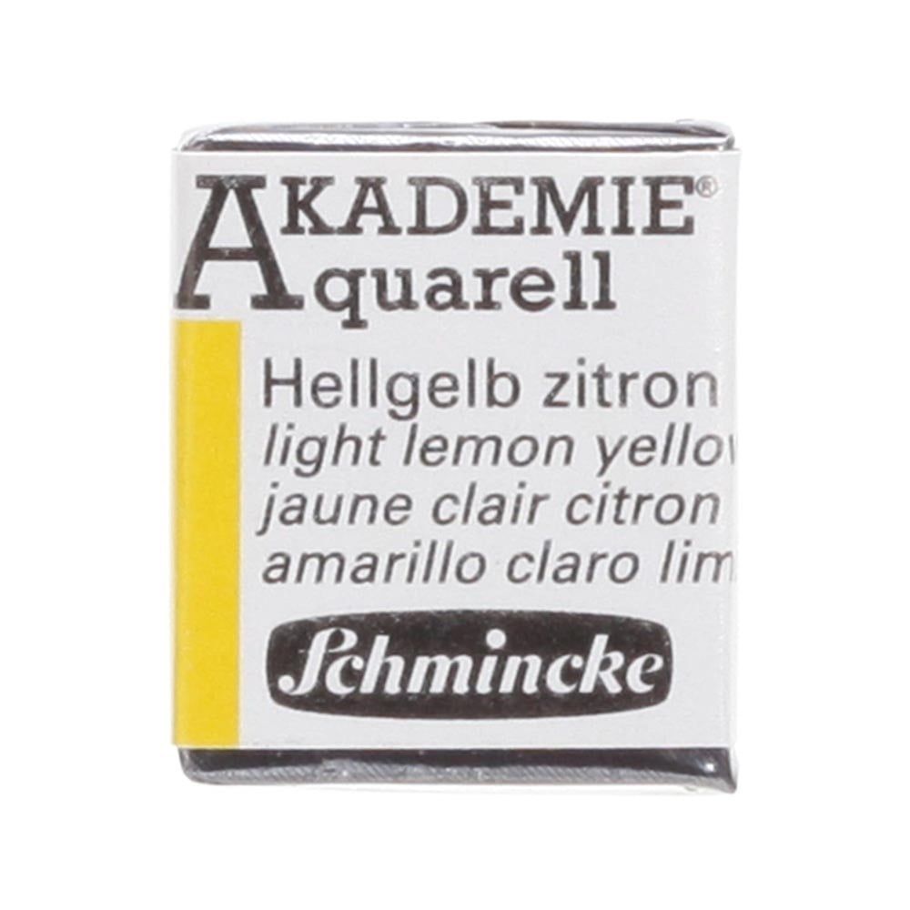 Schmincke Akademie Aquarell Yarım Tablet Sulu Boya 222 Light Lemon Yellow